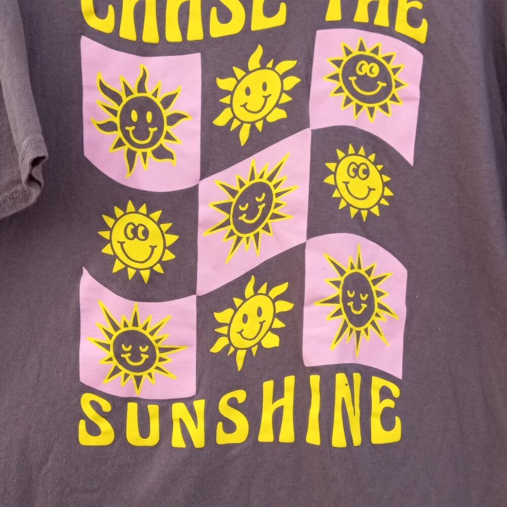 Lost Gods Chase The Smiley Sunshine Men's XL T-shirt
